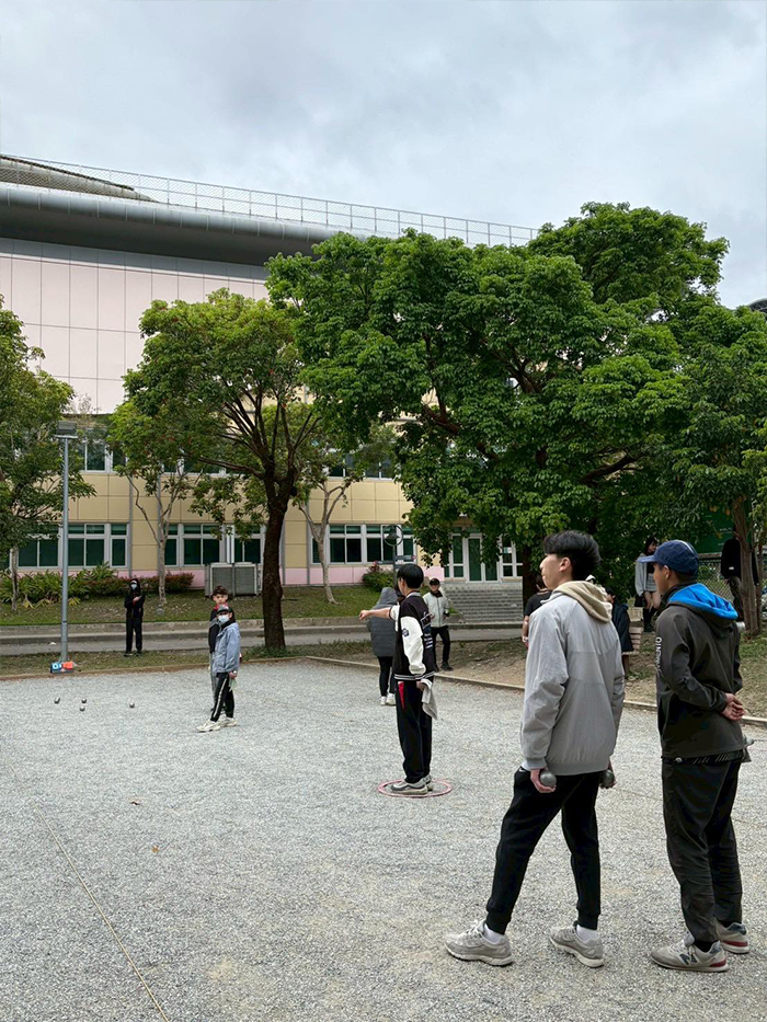 動能俱樂部參與青年盃法式滾球比賽