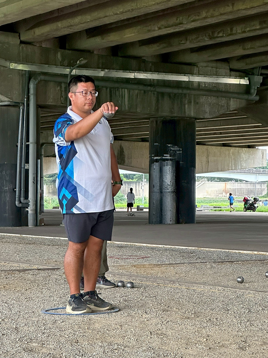 動能滾球團隊練習