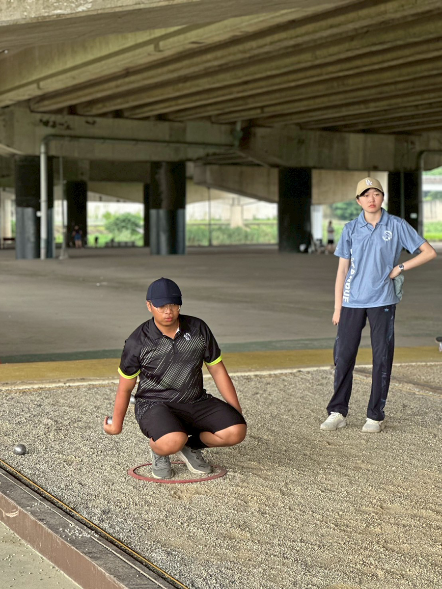 動能滾球團隊練習