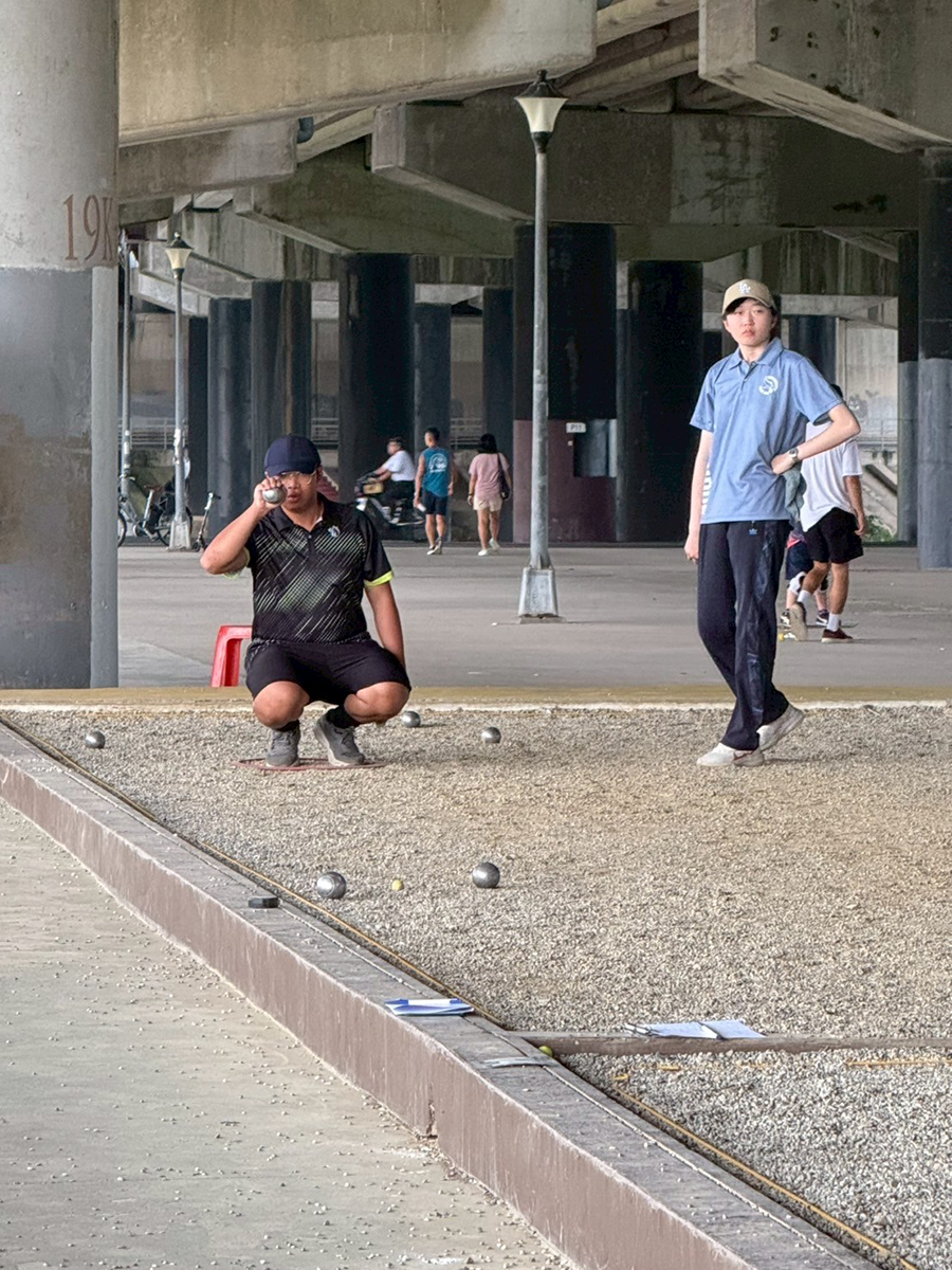 動能滾球團隊練習