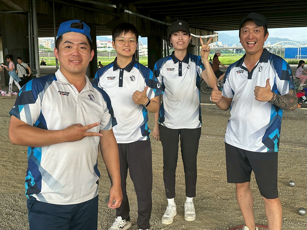 動能滾球團隊練習