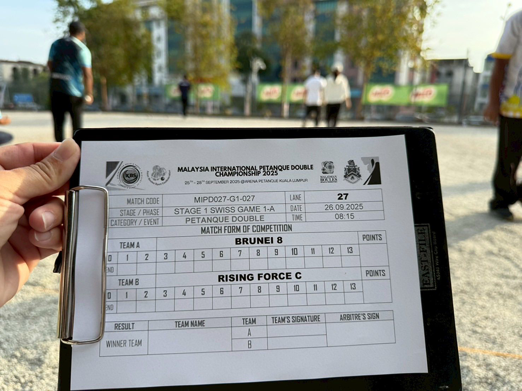 動能滾球俱樂部 2ND MALAYSIA INTERNATIONAL PETANQUE DOUBLE 2025
